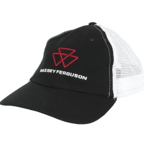 Outback Toys Agco, Allis, Massey & More<Massey Ferguson Black & White Mesh Hat