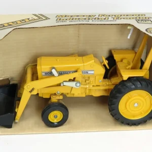 Manufacturer_ERTL Loaders<1/16 Massey Ferguson 50E Industrial Yellow with Loader