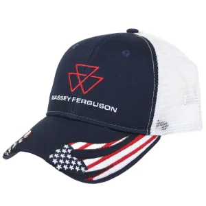 Outback Toys Agco, Allis, Massey & More<Massey Ferguson Flag Cap with Embroidered Logo
