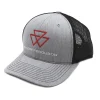 Outback Toys Agco, Allis, Massey & More<Massey Ferguson Gray Richardson Trucker Cap with Black Mesh Back