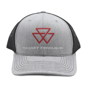 Outback Toys Agco, Allis, Massey & More<Massey Ferguson Gray Richardson Trucker Cap with Black Mesh Back