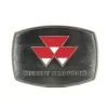 Manufacturer_SpecCast Agco, Allis, Massey & More<Massey Ferguson Logo Brushed Pewter Buckle