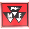 Outback Toys Outdoor<Massey Ferguson Triangle Logo 20in x 22in Vinyl Banner
