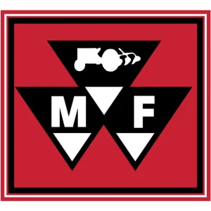 Outback Toys Outdoor<Massey Ferguson Triangle Logo 20in x 22in Vinyl Banner