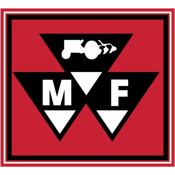 Outback Toys Outdoor<Massey Ferguson Triangle Logo 20in x 22in Vinyl Banner