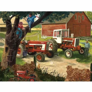 Outback Toys Games & Puzzles<Master Pieces 1000 Pc Farmall "Boys and their Toys" Puzzle