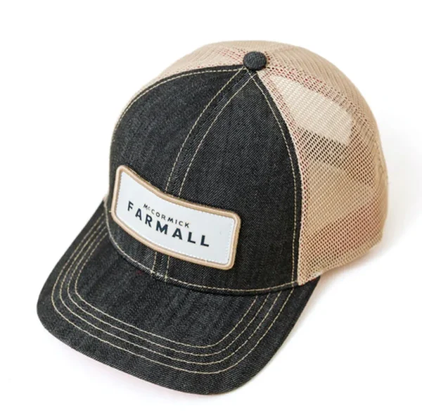 Outback Toys Ih Farmall | Other Clothing<McCormick Farmall Black Denim Mesh Back Trucker Cap