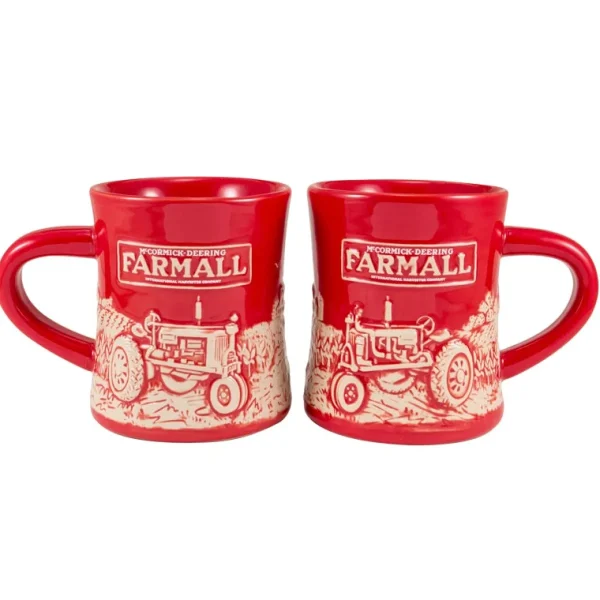 Outback Toys Kitchen<McCormick Farmall F-20 Raised-Relief 12oz Red Mug
