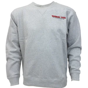 Outback Toys Obt Exclusives | Other Clothing<Men's Logo Gray Starting Point Solid Fleece Crew Neck Sweatshirt