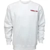 Outback Toys Obt Exclusives | Other Clothing<Men's Logo White Starting Point Solid Fleece Crew Neck Sweatshirt