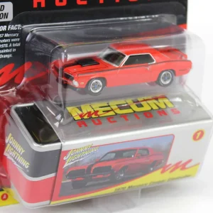 Manufacturer_Johnny Lightning Cars & Suvs<1/64 1970 Mercury Cougar Eliminator, Competition Orange, Mecum Auctions, Johnny Lightning Collector Tin Series 15