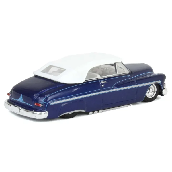 Manufacturer_Greenlight Collectibles Cars & Suvs<1/64 1950 Mercury Eight Chopped Top Convertible with Pinstripes, California Lowriders Series 4
