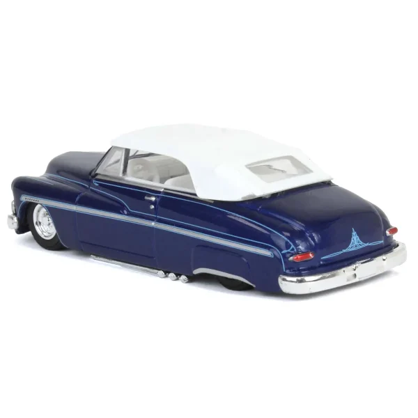 Manufacturer_Greenlight Collectibles Cars & Suvs<1/64 1950 Mercury Eight Chopped Top Convertible with Pinstripes, California Lowriders Series 4