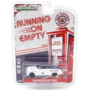 Manufacturer_Greenlight Collectibles Cars & Suvs<1/64 1949 Mercury Eight Coupe, Red Crown, Running on Empty Series 17