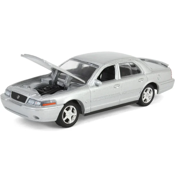 Manufacturer_Greenlight Collectibles Cars & Suvs<1/64 2004 Mercury Marauder, Silver, Classified Ads Series 2, LBE Exclusive