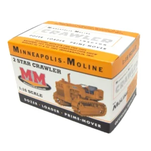 Manufacturer_SpecCast Crawlers & Dozers<1/16 Minneapolis Moline 2 Star Crawler, 2004 Toy Truck N Construction Show
