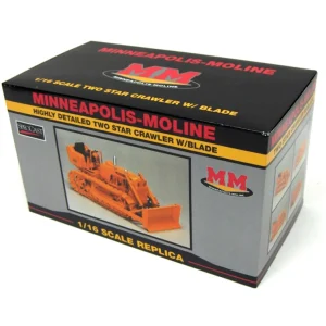 Manufacturer_SpecCast Crawlers & Dozers<1/16 Minneapolis Moline 2 Star Crawler with Blade on Steel Tracks