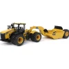 Manufacturer_SpecCast Scrapers<1/50 Mobile Track Solutions 3630 Switchback Articulating 4WD Tractor & 33-38XL Towed Scraper
