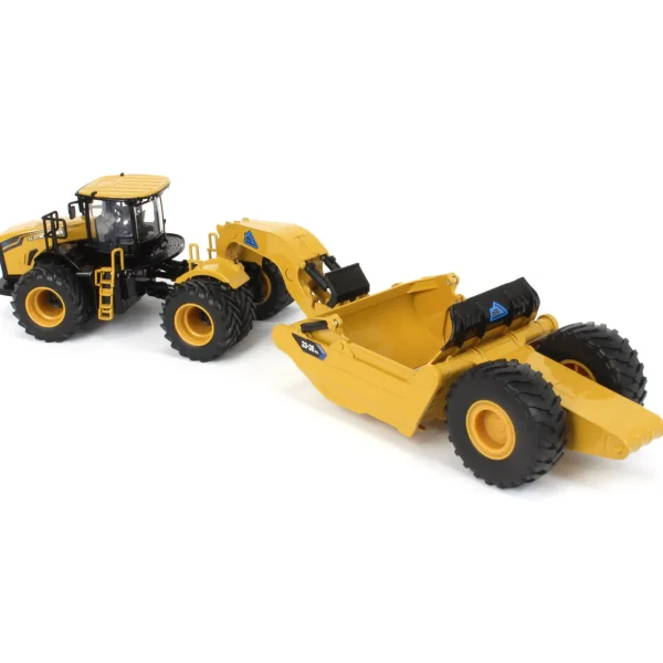 Manufacturer_SpecCast Scrapers<1/50 Mobile Track Solutions 3630 Switchback Articulating 4WD Tractor & 33-38XL Towed Scraper