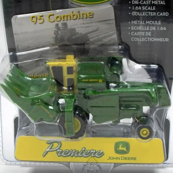 Manufacturer_ERTL Combines & Harvesters<Muddy Version ~ 1/64 John Deere 95 Combine, ERTL Premiere Series #7