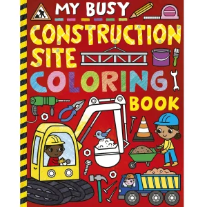 Outback Toys Books, Calendars & Dvds<My Busy Construction Coloring Book