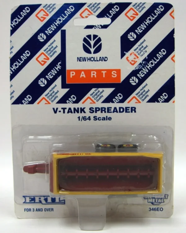Manufacturer_ERTL Implements<1/64 New Holland 308 Tandem Axle Spreader by ERTL