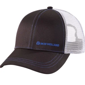 Outback Toys New Holland & Ford<New Holland Black Cap with White Mesh Back