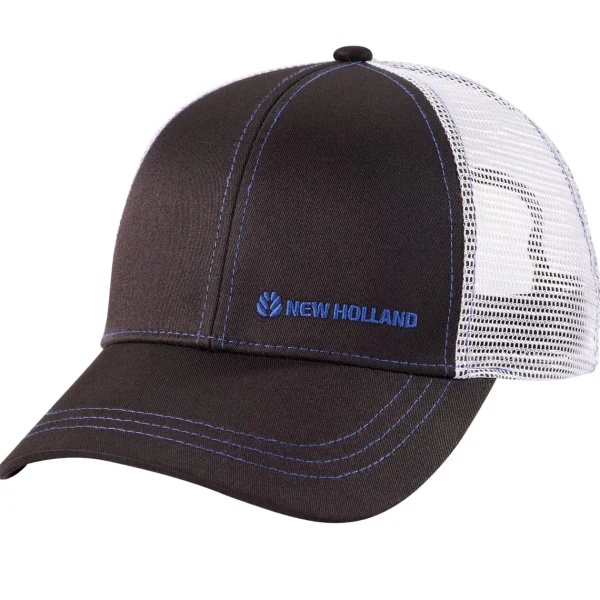 Outback Toys New Holland & Ford<New Holland Black Cap with White Mesh Back