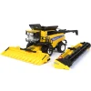 Manufacturer_ERTL Combines & Harvesters<1/64 New Holland CR9.90 Combine w/ Folding Corn Head & Draper Head, 45th Anniv, ERTL Prestige Collection