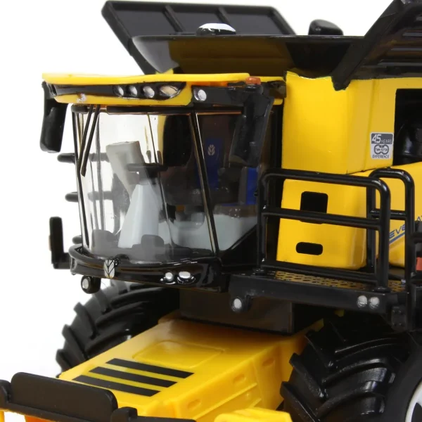 Manufacturer_ERTL Combines & Harvesters<1/64 New Holland CR9.90 Combine w/ Folding Corn Head & Draper Head, 45th Anniv, ERTL Prestige Collection