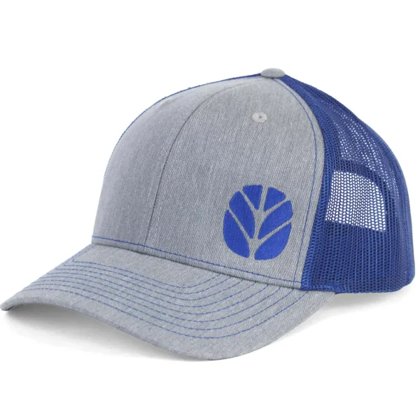 Outback Toys New Holland & Ford<New Holland Heather Gray Cap with Royal Blue Mesh Back