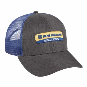Outback Toys New Holland & Ford<New Holland Heather Gray Twill Cap with Blue Mesh Back