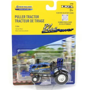 Manufacturer_ERTL Pulling Tractors<1/64 New Holland "Blue Power" Pulling Tractor