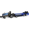 Manufacturer_ERTL Pulling Tractors<1/64 New Holland "Down 'N Dirty" Pulling Tractor with Sled
