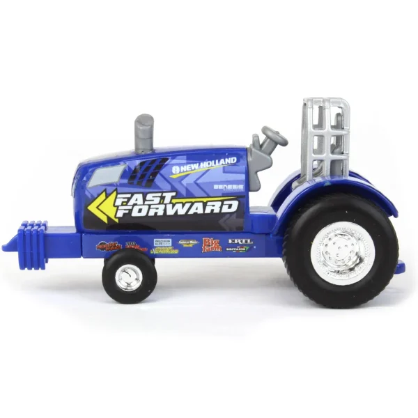 Manufacturer_ERTL Pulling Tractors<1/64 New Holland "Fast Forward" Pulling Tractor with Sled