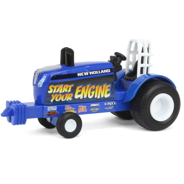Manufacturer_ERTL Pulling Tractors<1/64 New Holland "Start Your Engine" Pulling Tractor