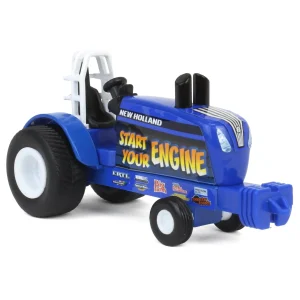 Manufacturer_ERTL Pulling Tractors<1/64 New Holland "Start Your Engine" Pulling Tractor