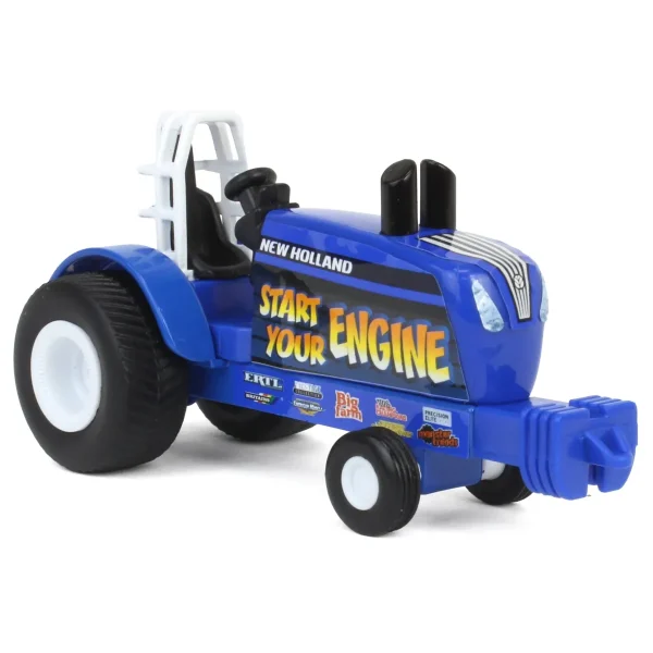 Manufacturer_ERTL Pulling Tractors<1/64 New Holland "Start Your Engine" Pulling Tractor