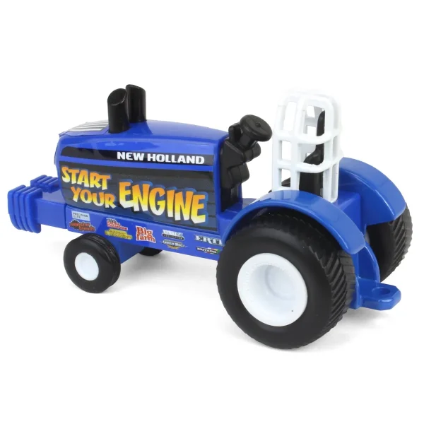 Manufacturer_ERTL Pulling Tractors<1/64 New Holland "Start Your Engine" Pulling Tractor