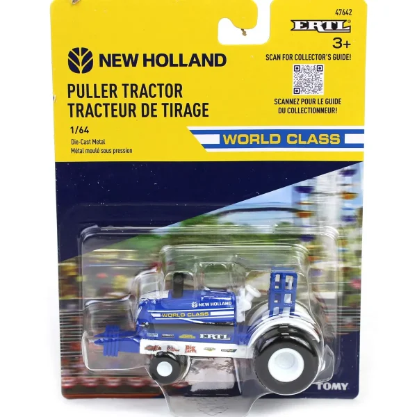 Manufacturer_ERTL Pulling Tractors<1/64 New Holland "World Class" Pulling Tractor