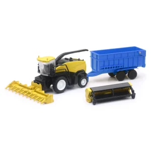 Manufacturer_New Ray Toys Inc. Combines & Harvesters<1/62 New Holland RF850 Harvester with Dump Cart by New Ray