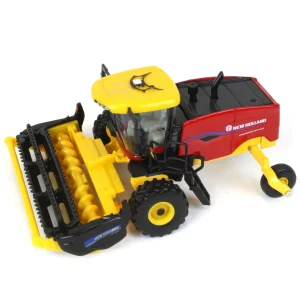 Manufacturer_ERTL Combines & Harvesters<1/64 New Holland Speedrower 220 PLUS Self-Propelled Windrower w/ Both Heads, 2022 Farm Show