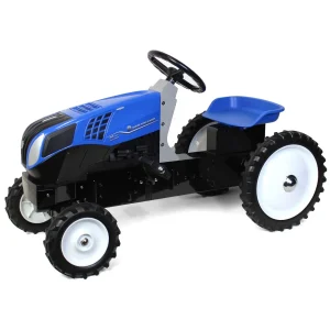 Manufacturer_ERTL New Holland & Caterpillar<New Holland T8 Die-cast Steel Pedal Tractor with MFD Tires by ERTL
