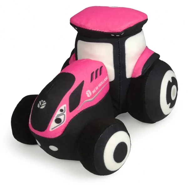 Manufacturer_Universal Hobbies Preschool Playroom | Stuffed Animals & Puppets<New Holland T7 Pink Tractor Soft Plush Toy