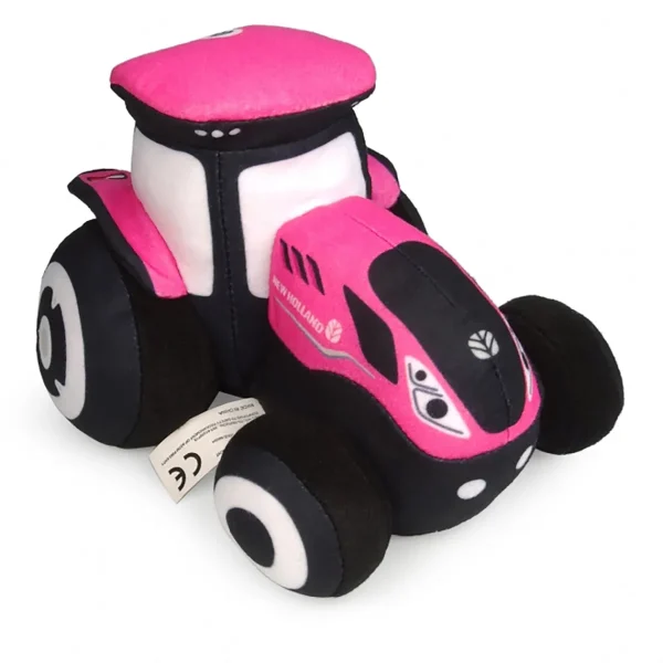 Manufacturer_Universal Hobbies Preschool Playroom | Stuffed Animals & Puppets<New Holland T7 Pink Tractor Soft Plush Toy