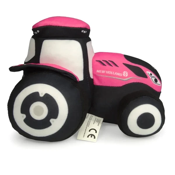 Manufacturer_Universal Hobbies Preschool Playroom | Stuffed Animals & Puppets<New Holland T7 Pink Tractor Soft Plush Toy