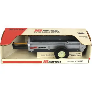 Manufacturer_Scale Models Implements<1/16 New Idea Box Manure Spreader, 90 Years of New Idea, Made in the USA