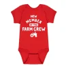 Outback Toys Ih Farmall<New Member of the Farm Crew IH Infant Red Bodyshirt