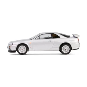 Manufacturer_Greenlight Collectibles Cars & Suvs<1/64 1999 Nissan Skyline V-Spec R34, Sonic Silver, 25th Anniversary, Anniversary Collection Series 17