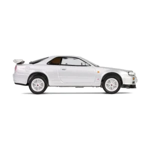 Manufacturer_Greenlight Collectibles Cars & Suvs<1/64 1999 Nissan Skyline V-Spec R34, Sonic Silver, 25th Anniversary, Anniversary Collection Series 17